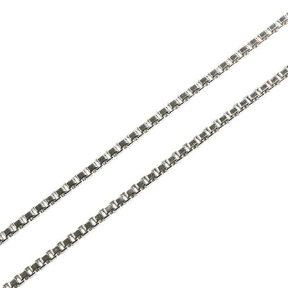 K18WG ホワイトゴールド ネックレス ベネチアン 5.8g ～70cm フリーチェーン レディース【中古】