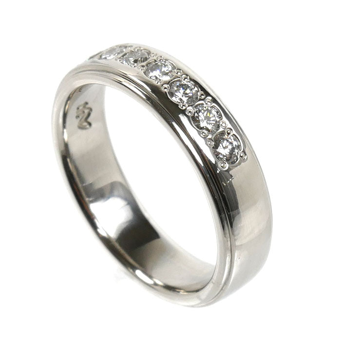 Pt900プラチナ リング・指輪 ダイヤモンド0.28ct 11号 7.4g レディース【中古】【美品】
