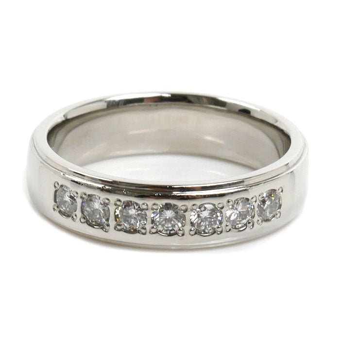 Pt900プラチナ リング・指輪 ダイヤモンド0.28ct 11号 7.4g レディース【中古】【美品】