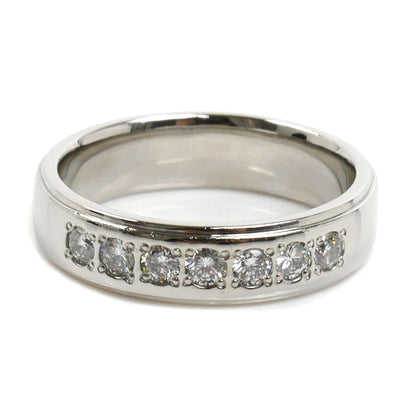 Pt900プラチナ リング・指輪 ダイヤモンド0.28ct 11号 7.4g レディース【中古】【美品】