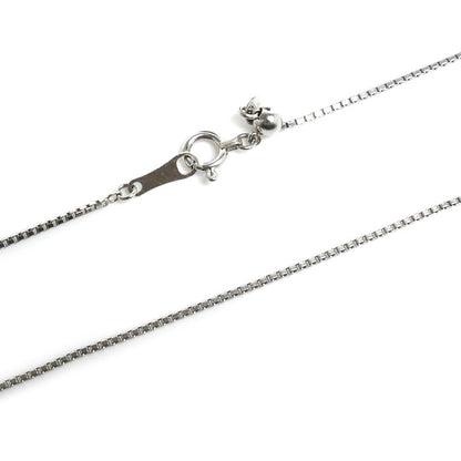 Pt850プラチナ ネックレス ベネチアン 3.4g ～45cm フリーチェーン レディース【中古】