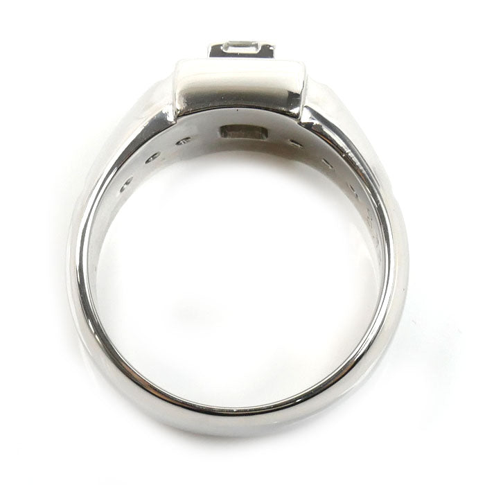 Pt900プラチナ リング・指輪 ダイヤモンド0.39ct/0.12ct 21号 26.3g メンズ【中古】