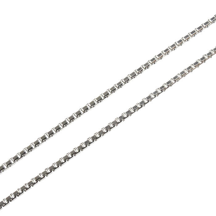 Pt850プラチナ ネックレス ベネチアン 3.8g 40cm レディース【中古】