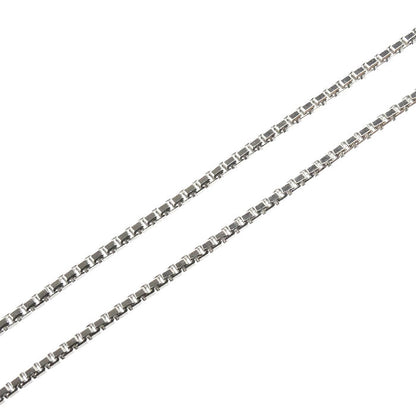 Pt850プラチナ ネックレス ベネチアン 3.8g 40cm レディース【中古】