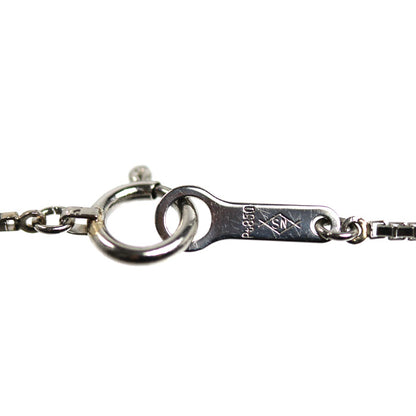 Pt850プラチナ ネックレス ベネチアン 3.8g 40cm レディース【中古】