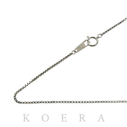 Pt850プラチナ ネックレス ベネチアン 5.1g 40cm レディース【中古】