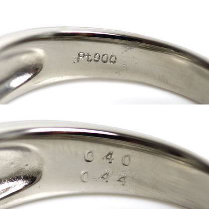 Pt900プラチナ リング・指輪 アレキサンドライト0.40ct ダイヤモンド0.44ct 18号 9.8g レディース【中古】【美品】
