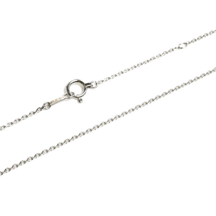 Pt850プラチナ ネックレス 小豆 3.9g 50cm レディース【中古】