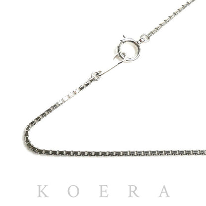 Pt850プラチナ ネックレス ベネチアン 6.0g 40cm レディース【中古】