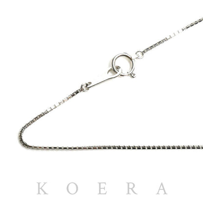 Pt850プラチナ ネックレス ベネチアン 4.0g 43cm レディース【中古】