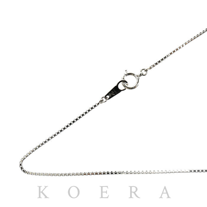 Pt850プラチナ ネックレス ベネチアン 3.8g 40cm レディース【中古】