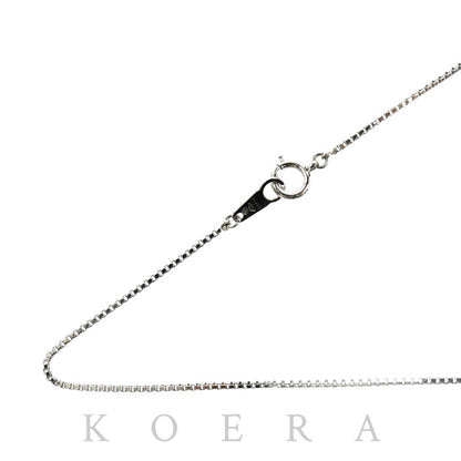 Pt850プラチナ ネックレス ベネチアン 3.8g 40cm レディース【中古】