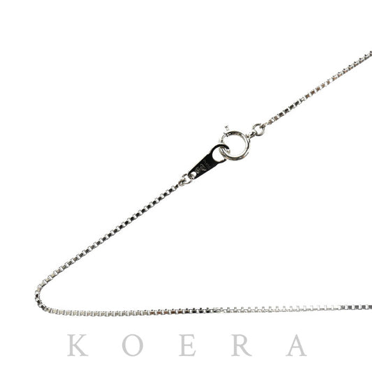 Pt850プラチナ ネックレス ベネチアン 3.8g 40cm レディース【中古】