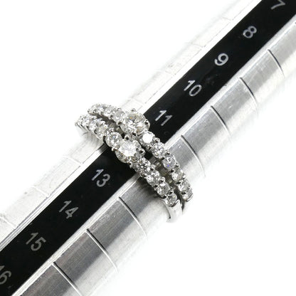 Pt900プラチナ リング・指輪 ダイヤモンド1.00ct 12号 3.3g レディース【中古】