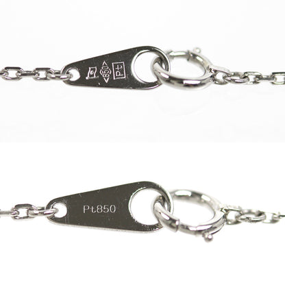 Pt850プラチナ ネックレス 小豆 3.0g 40cm レディース【中古】