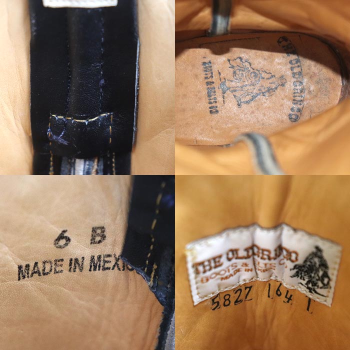 OLD GRINGO ラッツオ ブーツ ブラック L175-5827 
6B レディース【中古】