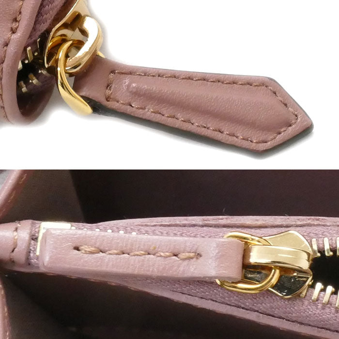 FENDI フェンディ バイザウェイ 長財布 ラウンドファスナー イングリッシュローズピンク 8M0299 SME F10DU レディース【中古】