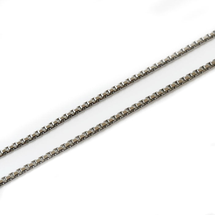 Pt850プラチナ ネックレス ベネチアン 3.7g 40cm レディース【中古】