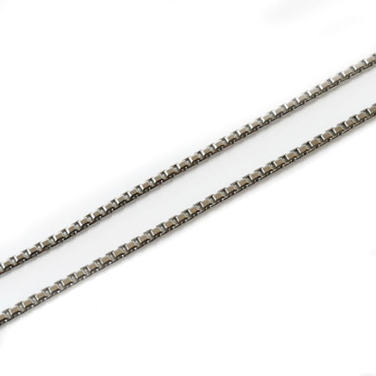 Pt850プラチナ ネックレス ベネチアン 3.7g 40cm レディース【中古】