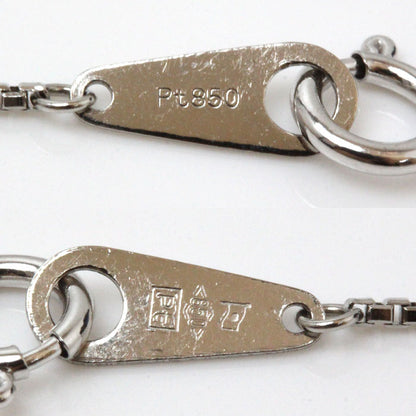 Pt850プラチナ ネックレス ベネチアン 3.7g 40cm レディース【中古】