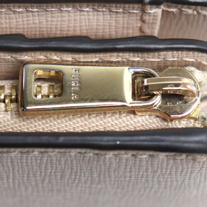 Furla フルラ バビロン 二つ折り財布 ベージュ PCY0UNO B30000 レディース【中古】