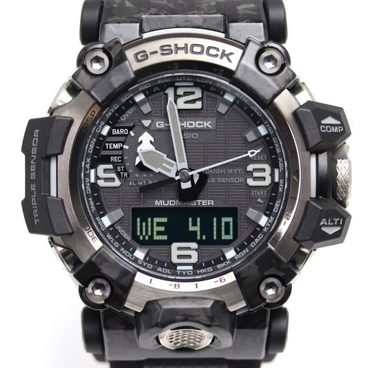 CASIO カシオ G-SHOCK MASTER OF G 腕時計 ソーラー ブラック GWG-2000-1A1JF 電波 メンズ【中古】【美品】