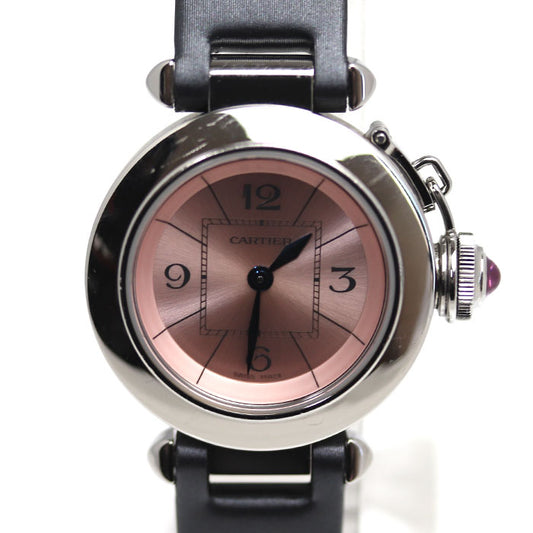 CARTIER カルティエ ミス パシャ 腕時計 電池式 W3140008 レディース 2973【中古】
