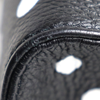 LOUIS VUITTON ルイ・ヴィトン オンザゴーMM 草間彌生 トートバッグ アンプラント ブラック ホワイト M46389 RFID入力 レディース【中古】【極美品】