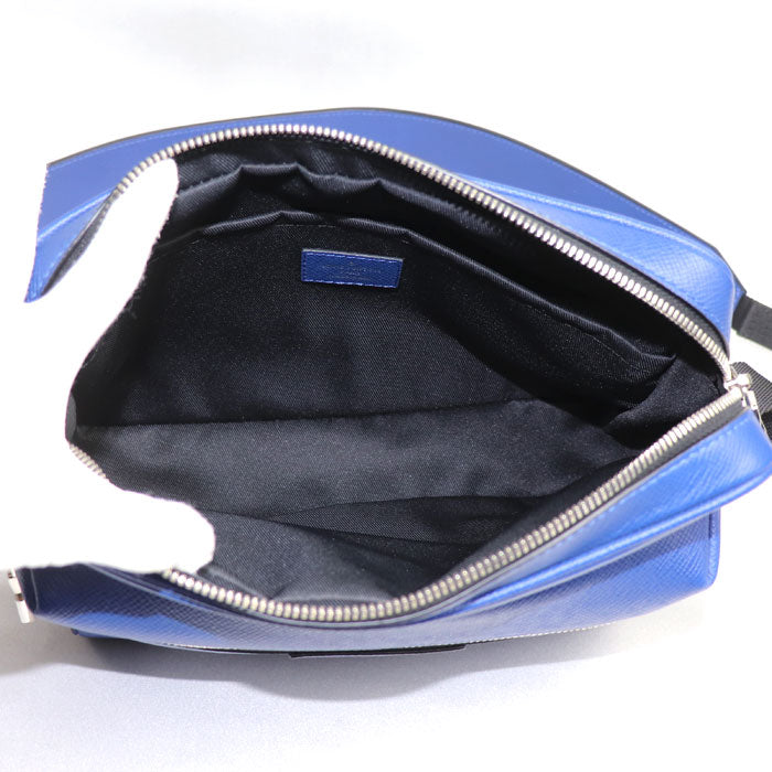 LOUIS VUITTON ルイ・ヴィトン アウトドア メッセンジャーPM ショルダーバッグ タイガ コバルト M33437 FO1178 メンズ【中古】【美品】