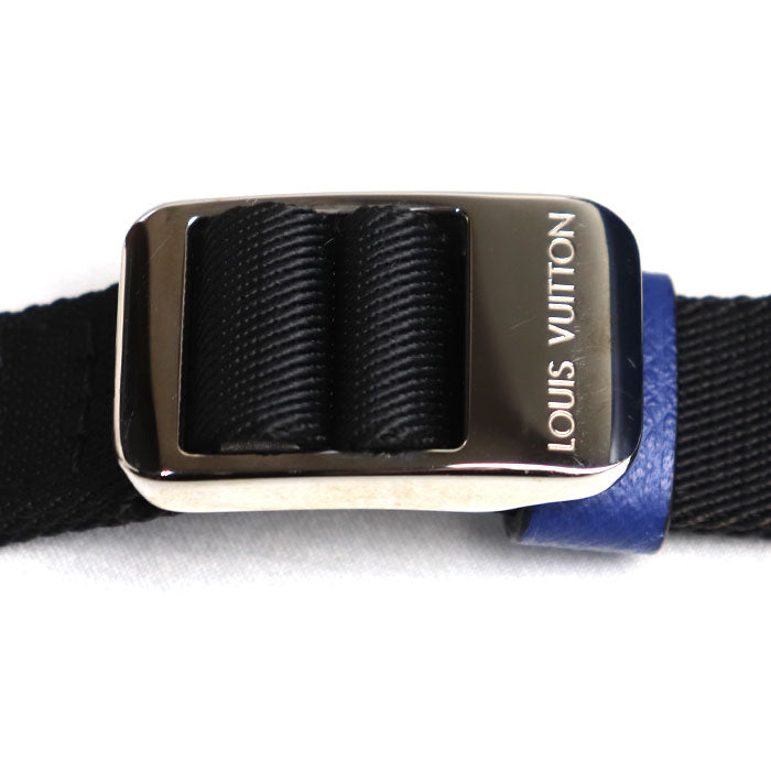 LOUIS VUITTON ルイ・ヴィトン アウトドア メッセンジャーPM ショルダーバッグ タイガ コバルト M33437 FO1178 メンズ【中古】【美品】