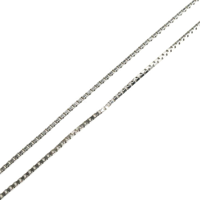 Pt900/850 一粒ダイヤ ネックレス ダイヤモンド0.529ct 3.0g ～45cm フリーチェーン レディース【中古】