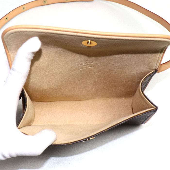 LOUIS VUITTON ルイ・ヴィトン ポシェットフロランティーヌ ポシェット モノグラム ブラウン M51855 FL0032 レディース【中古】