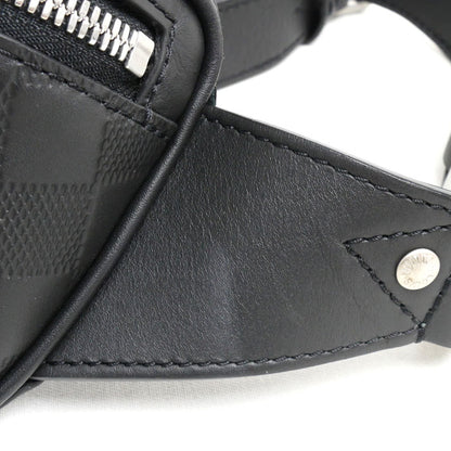 LOUIS VUITTON ルイ・ヴィトン バムバッグ ボディバッグ ダミエアンフィニ ブラック N40298 MI3270 メンズ【中古】【美品】