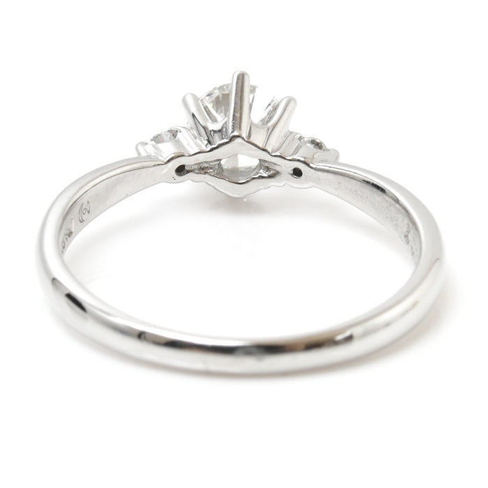 TASAKI タサキ Pt950プラチナ リング・指輪 ダイヤモンド0.51ct/0.03ct 12号 3.5g レディース【中古】【美品】