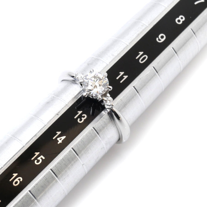 TASAKI タサキ Pt950プラチナ リング・指輪 ダイヤモンド0.51ct/0.03ct 12号 3.5g レディース【中古】【美品】