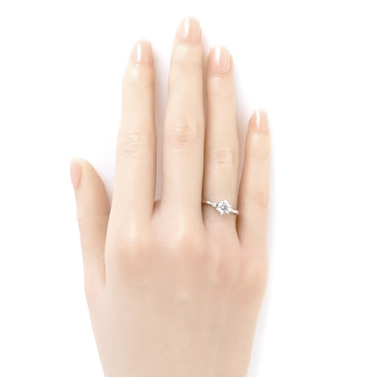 TASAKI タサキ Pt950プラチナ リング・指輪 ダイヤモンド0.51ct/0.03ct 12号 3.5g レディース【中古】【美品】