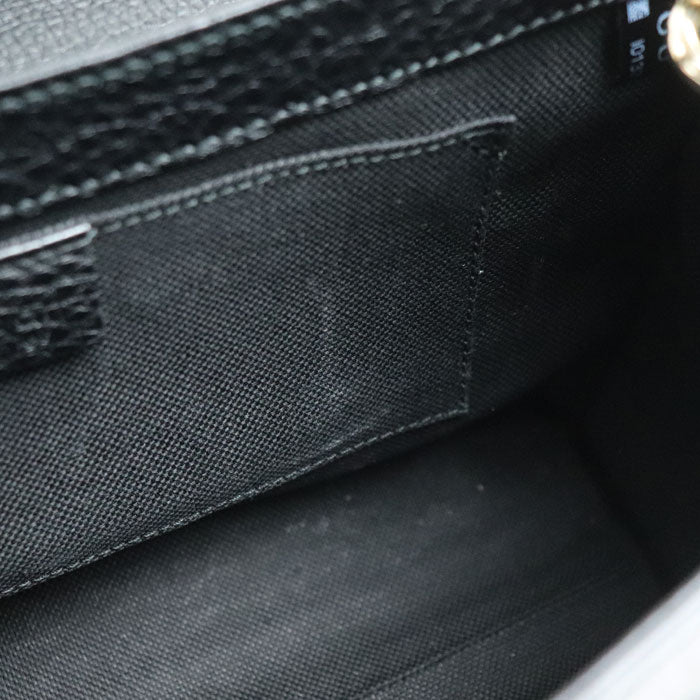 GUCCI グッチ エミリー チェーンショルダー ショルダーバッグ ブラック 295402 レディース【中古】