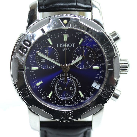 TISSOT ティソ クロノグラフ 腕時計 電池式 T362/462K メンズ【中古】