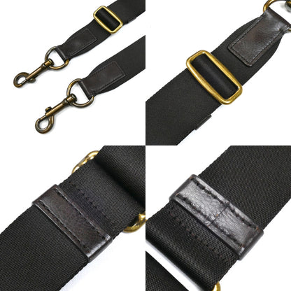 COACH コーチ ボンベ ナイロン ビジネス トート 2Wayショルダーバッグ ネイビー/ブラウン F71546 メンズ【中古】