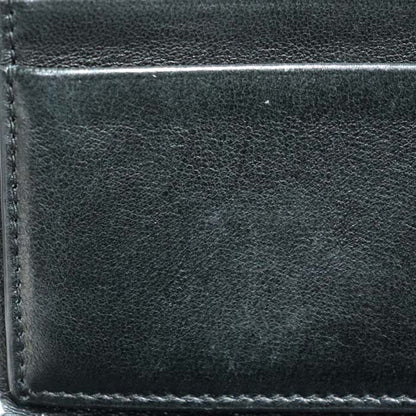 SAINT LAURENT サンローラン カリプソ コンパクトウォレット 三つ折り財布 ブラック 764000AACX71000 レディース【中古】