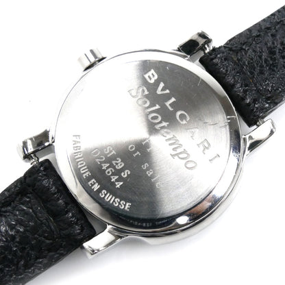 BVLGARI ブルガリ ソロテンポ スタッフ限定 腕時計 電池式 ST29S レディース【中古】