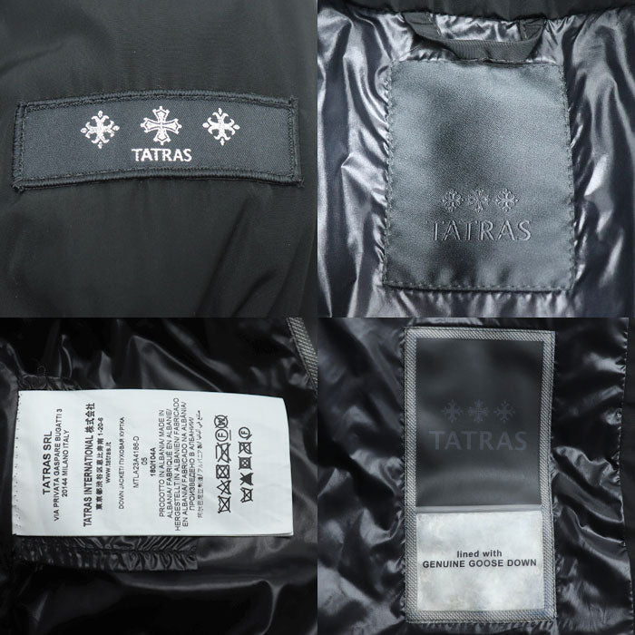 TATRAS タトラス コレオ ダウンジャケット ブラック MTLA23A4186-D 
05 メンズ【中古】
