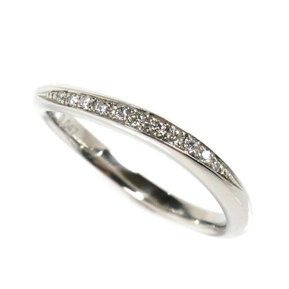 EXELCO DIAMOND Pt950プラチナ リング・指輪 ダイヤモンド0.047ct 8.5号 3.1g レディース【中古】【美品】