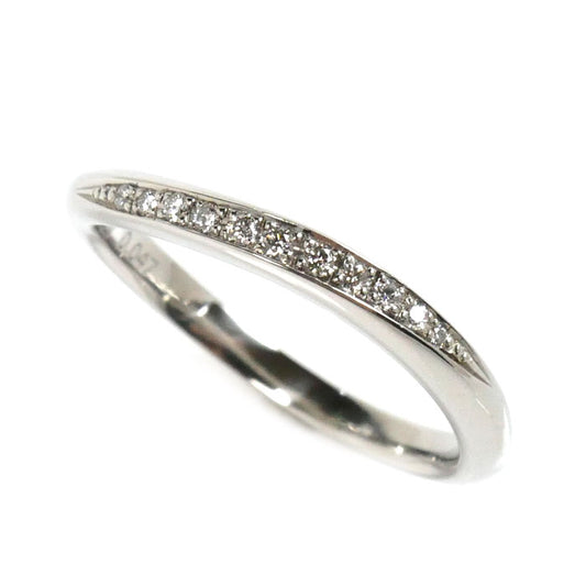 EXELCO DIAMOND Pt950プラチナ リング・指輪 ダイヤモンド0.047ct 8.5号 3.1g レディース【中古】【美品】