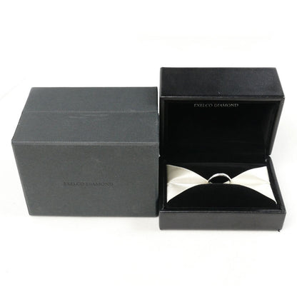 EXELCO DIAMOND Pt950プラチナ リング・指輪 ダイヤモンド0.047ct 8.5号 3.1g レディース【中古】【美品】