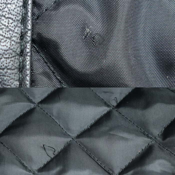 Nudie Jeans ヌーディージーンズ ダブル ライダースジャケット ブラック M メンズ【中古】