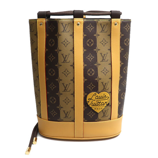 LOUIS VUITTON ルイ・ヴィトン LVｘNIGO ランドネ メッセンジャー ショルダーバッグ モノグラムストライプ M45968 ICチップ ユニセックス【中古】【美品】