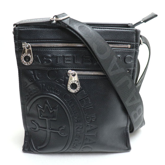 JC de CASTELBAJAC カステルバジャック ダナン ショルダー ショルダーバッグ ブラック 045114 メンズ【中古】