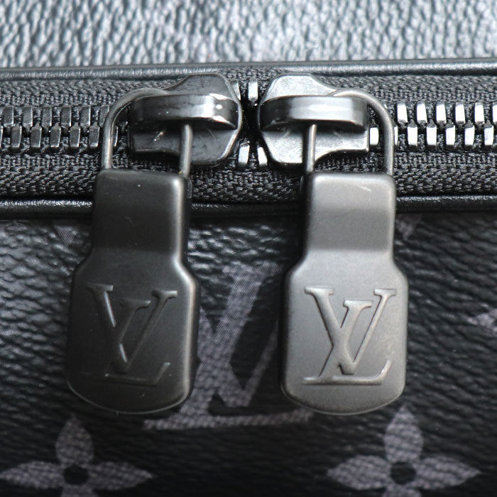 LOUIS VUITTON ルイ・ヴィトン アルファ・メッセンジャー ショルダーバッグ モノグラムエクリプス ブラック M46955 ICチップ メンズ【中古】【美品】