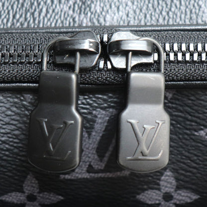 LOUIS VUITTON ルイ・ヴィトン アルファ・メッセンジャー ショルダーバッグ モノグラムエクリプス ブラック M46955 ICチップ メンズ【中古】【美品】
